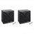Garden Furniture Covers 2 pcs Table Tennis Table 8 Eyelets 160x55x182 cm