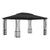 Gazebo with Nets 300x400x265 cm Anthracite