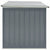 Garden Storage Box Grey 171x99x93 cm