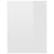 Bedside Cabinets 2 pcs High Gloss White 40x30x40 cm Engineered Wood