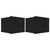 Bedside Cabinets 2 pcs Black 40x30x30 cm Engineered Wood