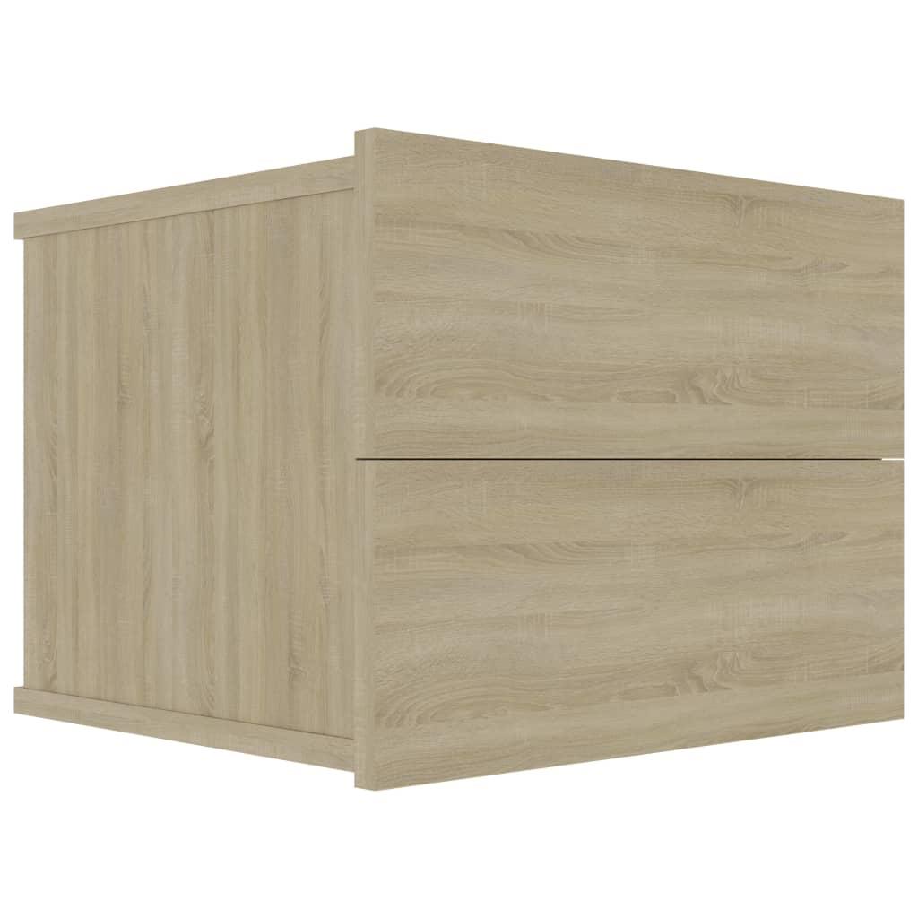 Bedside Cabinet Sonoma Oak 40x30x30 cm Engineered Wood