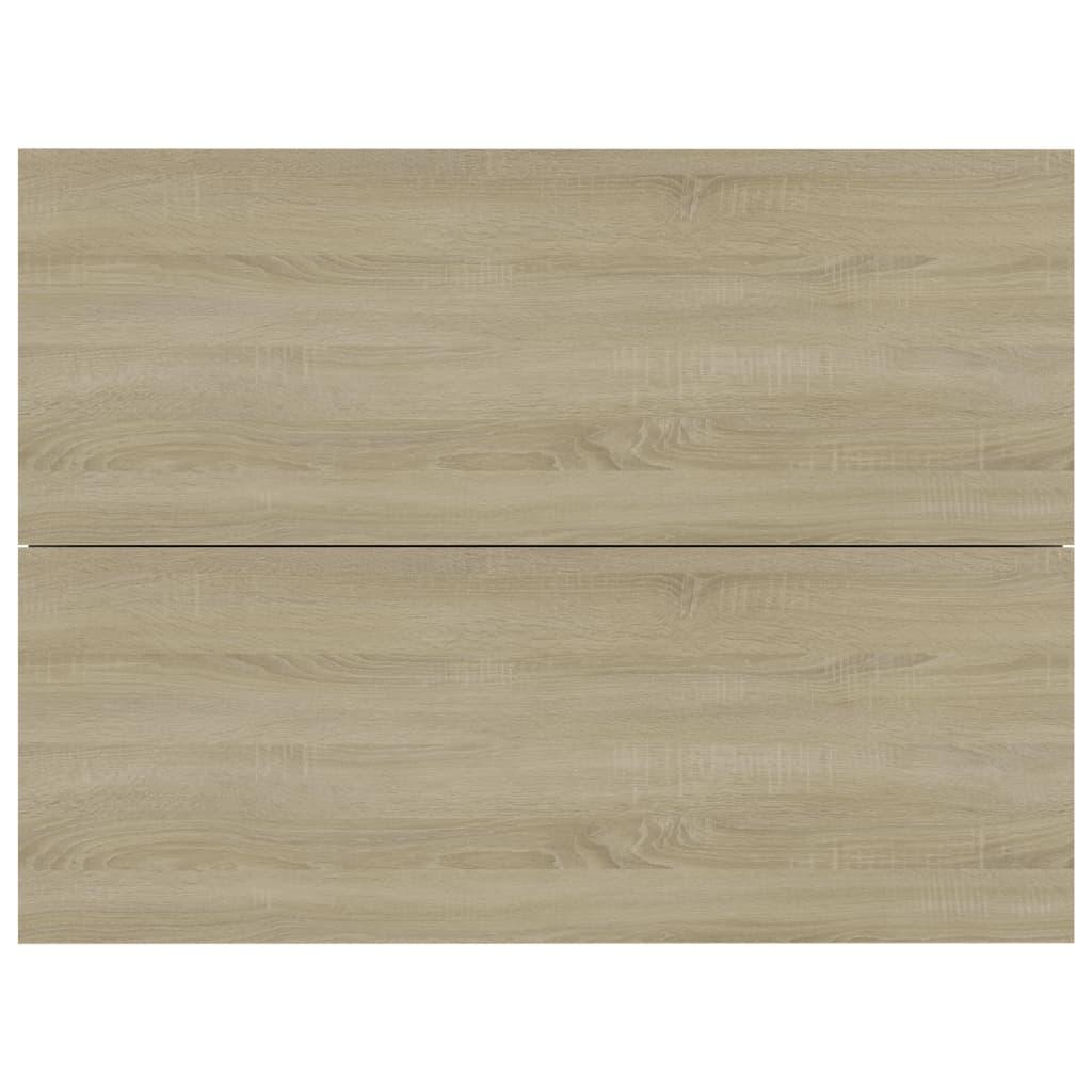 Bedside Cabinets 2 pcs Sonoma Oak 40x30x30 cm Engineered Wood