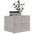 Bedside Cabinet Concrete Grey 40x30x30 cm Engineered Wood
