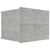 Bedside Cabinets 2 pcs Concrete Grey 40x30x30 cm Engineered Wood