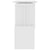 Corner Desk White 200x50x76 cm Engineered Wood