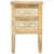Hand Painted Bedside Cabinet 40x30x60 cm Solid Mango Wood