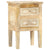 Hand Painted Bedside Cabinet 40x30x60 cm Solid Mango Wood