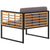 Garden Chairs with Cushions 2 pcs Solid Acacia Wood Dark Grey