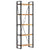 5-Tier Bookcase 60x30x180 cm Solid Mango Wood