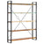 5-Tier Bookcase 140x30x180 cm Solid Reclaimed Wood