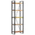 5-Tier Bookcase 60x30x180 cm Solid Reclaimed Wood