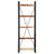 5-Tier Bookcase 60x30x180 cm Solid Reclaimed Wood