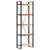 5-Tier Bookcase 60x30x180 cm Solid Reclaimed Wood