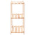 3-Tier Storage Racks 5 pcs 60x38x90 cm Solid Wood Pine 150 kg