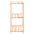 3-Tier Storage Racks 10 pcs 60x38x90 cm Solid Wood Pine 150 kg