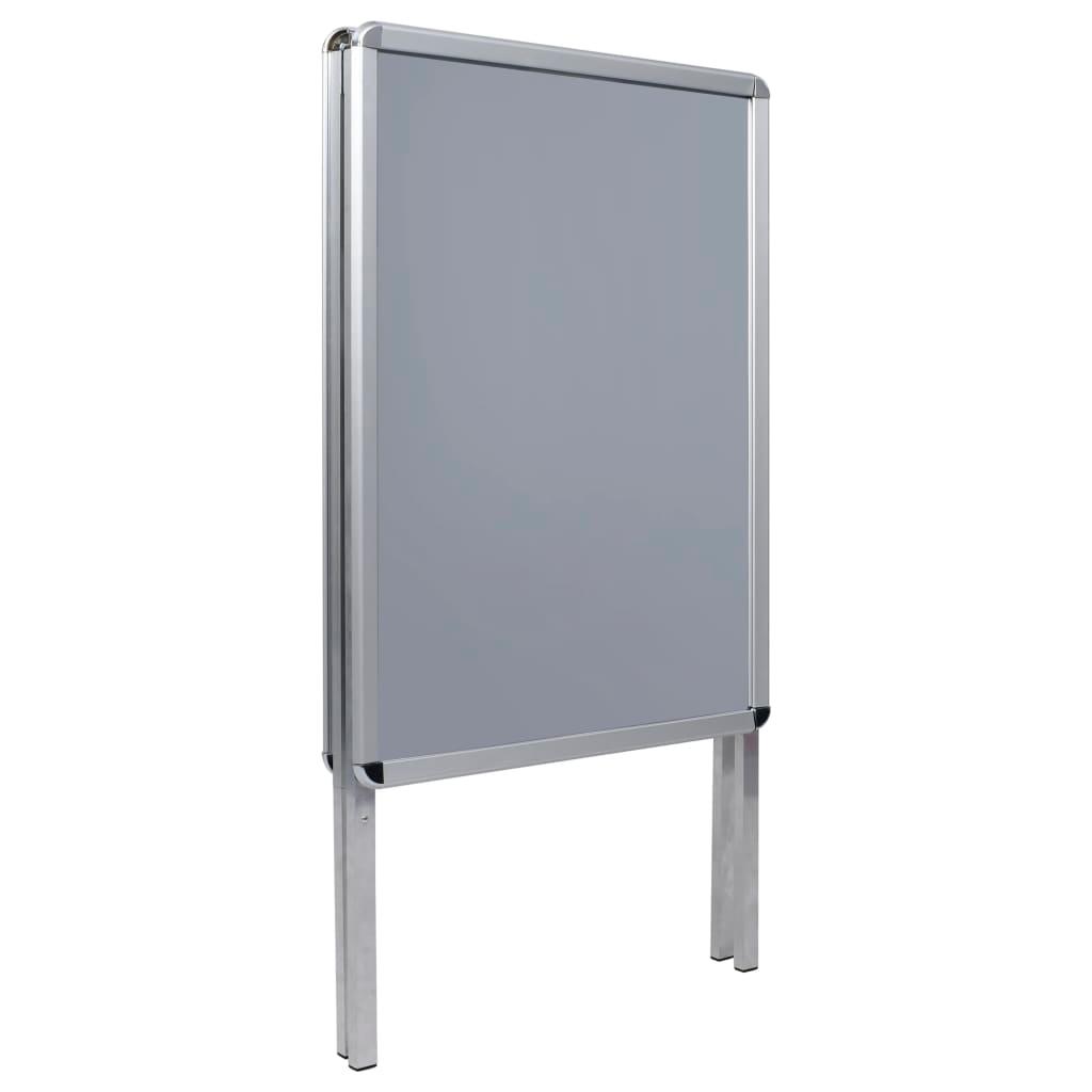 A1 Customer Stopper Poster Stand Aluminium