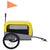 2-in-1 Pet Bike Trailer and Jogging Stroller Yellow and Grey