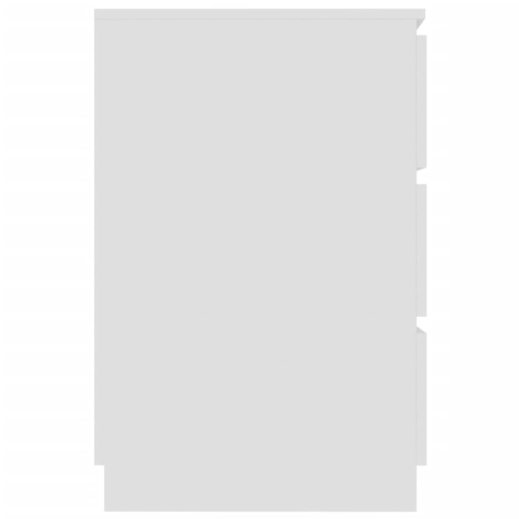 Writing Desk White 140x50x77 cm Engineered Wood