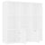 Book Cabinet White 98x30x98 cm Engineered Wood