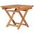 Sun Loungers 2 pcs with Table Solid Teak Wood