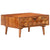 Coffee Table 68x68x38 cm Solid Acacia Wood