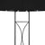 Gazebo 300x290 cm Anthracite Round