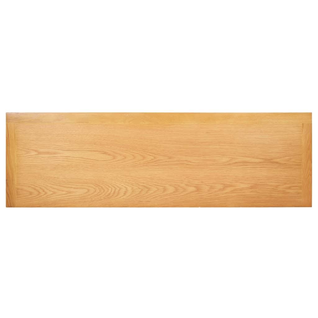 Sideboard 110x33.5x70 cm Solid Oak Wood