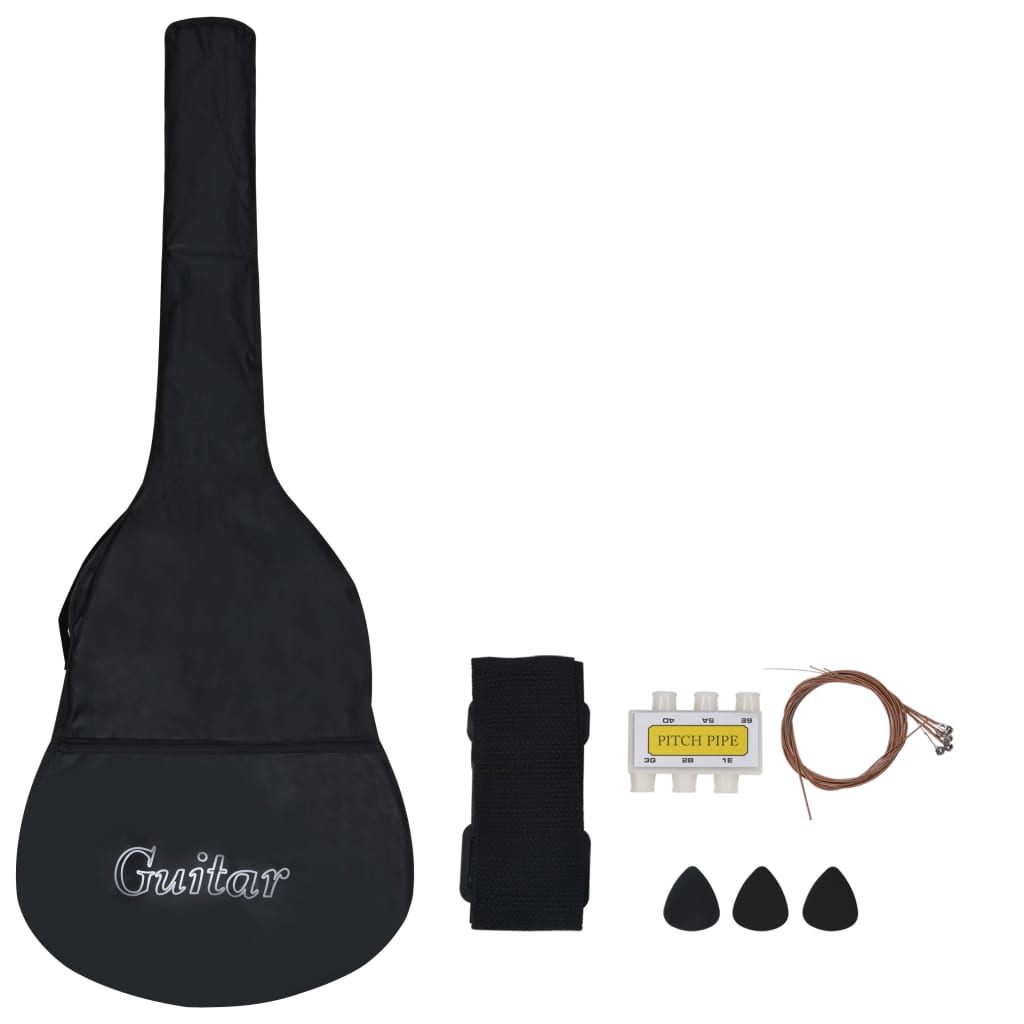 8 Piece Classical Guitar Beginner Set 1/2 34"