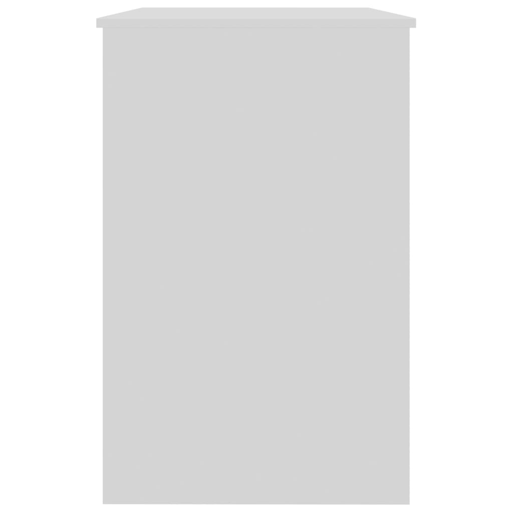 Desk White 100x50x76 cm Chipboard