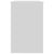 Desk White 100x50x76 cm Chipboard