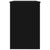 Desk Black 100x50x76 cm Engineered Wood