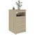 Drawer Cabinet Sonoma Oak 40x50x76 cm Engineered Wood