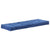 Pallet Floor Cushions 2 pcs Cotton Light Blue