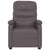 Massage Chair Grey Faux Leather