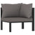 8 Piece Garden Lounge Set with Cushions Poly Rattan Anthracite