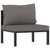 8 Piece Garden Lounge Set with Cushions Poly Rattan Anthracite