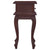 Bedside Table Classical Brown 35x30x60 cm Solid Mahogany Wood