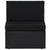 10 Piece Garden Lounge Set Poly Rattan Black