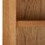 Bookcase with 2 Doors 70x30x180 cm Solid Oak Wood