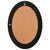 Wall Mirror Baroque Style 50x70 cm Black