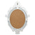 Wall Mirror Castle Style 56x76 cm Silver