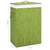 Bamboo Laundry Basket Green 72 L