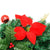 Christmas Garland with LED Lights Green 2.7 m PVC