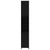 Bathroom Cabinet Black 30x30x183.5 cm Engineered Wood