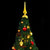 Artificial Pre-lit Christmas Tree with Baubles Green 150 cm
