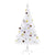 Artificial Pre-lit Christmas Tree with Baubles White 150 cm