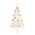 Artificial Pre-lit Christmas Tree with Baubles White 180 cm