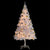 Artificial Pre-lit Christmas Tree with Baubles White 210 cm