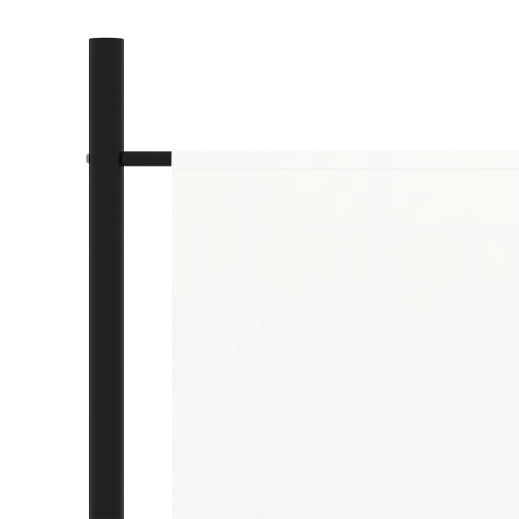 Room Divider White 175x180 cm Fabric